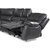 Enjoy recliner-hjørnesofa - 4-seter (el) i grått kunstskinn (modell V)