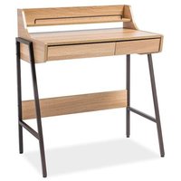Skrivebord Emerson - Eik/mørkbrun Skrivebord Emerson - Eik/mørkbrun