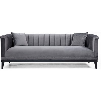 Trendy 3-seters sofa - Mrkegr