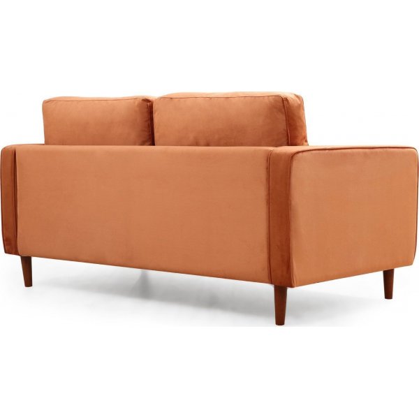 Gabby 2-seters sofa - Oransje Gabby 2-seters sofa - Oransje