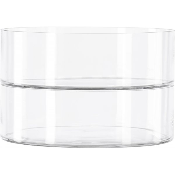 Skinskåler Ø25 cm - Klart glass Skinskåler Ø25 cm - Klart glass