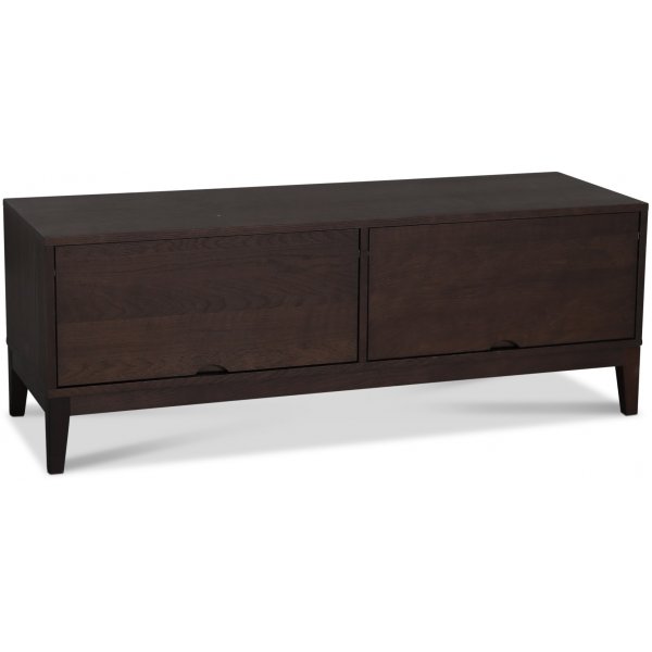 Borgholm TV-benk 126 cm - Rkt brun