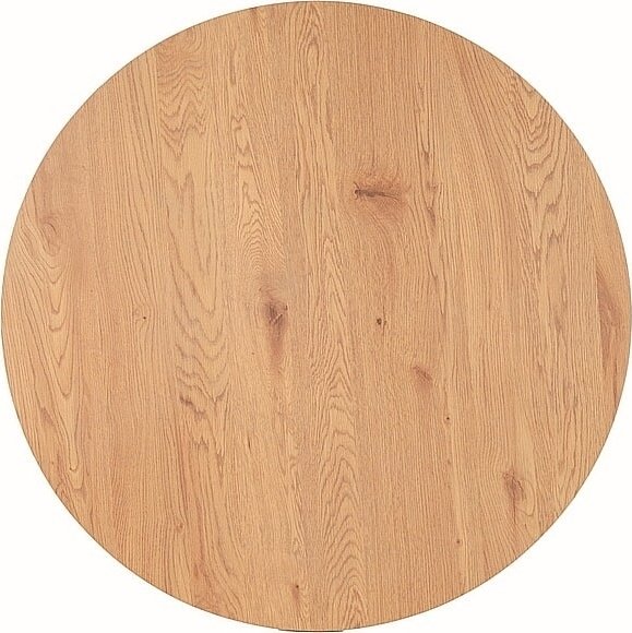 Aster spisebord 120 cm - Eik/sort