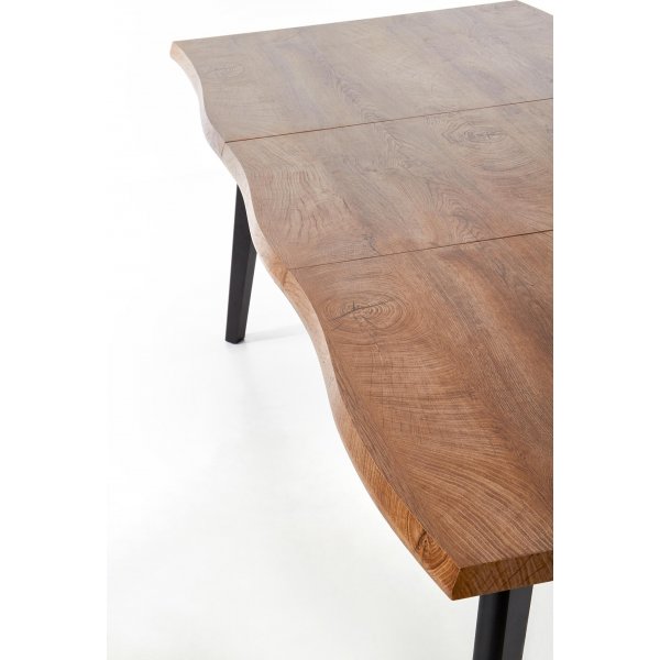 Horst spisebord 150-210 x 90 cm - Eik/sort Horst spisebord 150-210 x 90 cm - Eik/sort