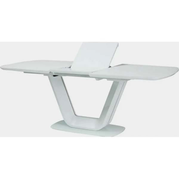 Bumbi spisebord 140-200 cm - Hvitt Bumbi spisebord 140-200 cm - Hvitt