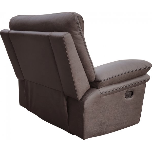 Reclinerlenestol Riverdale - Brun (Mikrofiber) + Tekstilrens for møbler Reclinerlenestol Riverdale - Brun (Mikrofiber) + Tekstilrens for møbler