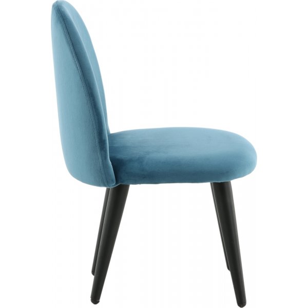 Alice spisestol XXS - Blå fløyel Alice spisestol XXS - Blå fløyel