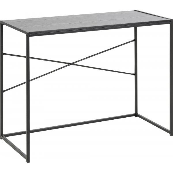 Seaford skrivebord 100 cm - Sort