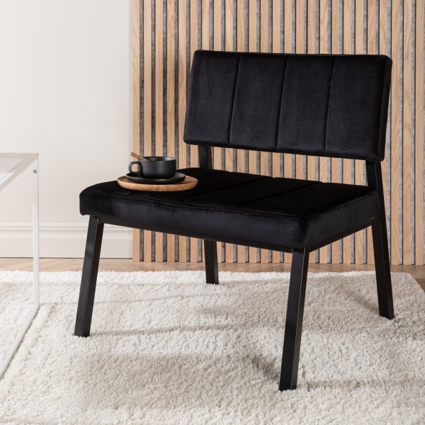 Monett lenestol - Svart