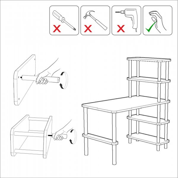 Nano skrivebord 120x70 cm - Sort/furu Nano skrivebord 120x70 cm - Sort/furu