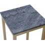 Aksentsokkel 27 - Gr marmor / messingfarget base