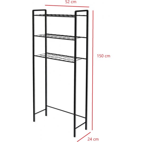 Otis baderomshylle - Sort Otis baderomshylle - Sort