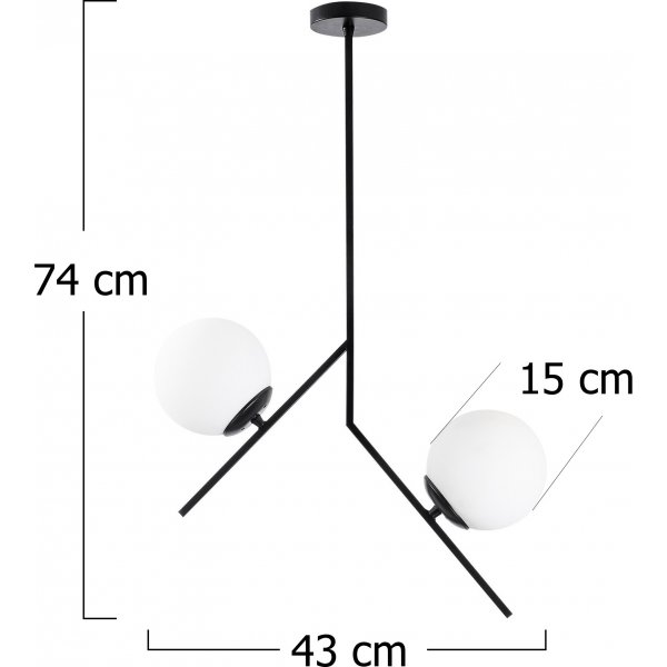 Dolly taklampe - Sort Dolly taklampe - Sort