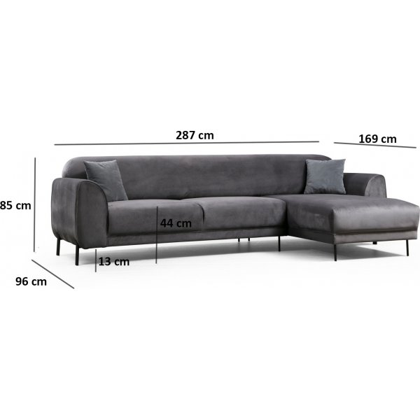 Image divansofa - antrasitt Image divansofa - antrasitt