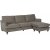 Birmingham Howard divansofa i beige stoff