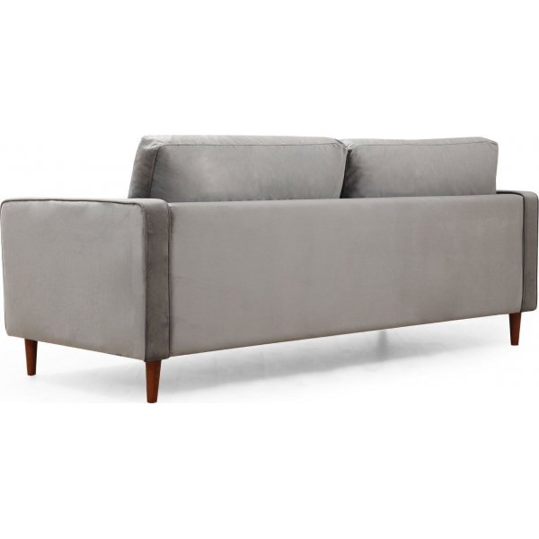 Rome 3-seters sofa - Lysegrå Rome 3-seters sofa - Lysegrå