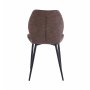 Santos spisestuestol - Brun/svart Santos spisestuestol - Brun/svart