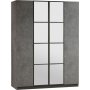 Home garderobe 2 - Antrasitt/gr