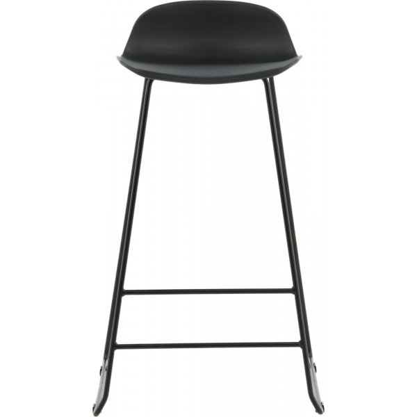 Svall barstol - Svart plast Svall barstol - Svart plast