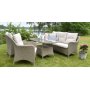 Denver loungegruppe i kunstrotting - Naturfarget