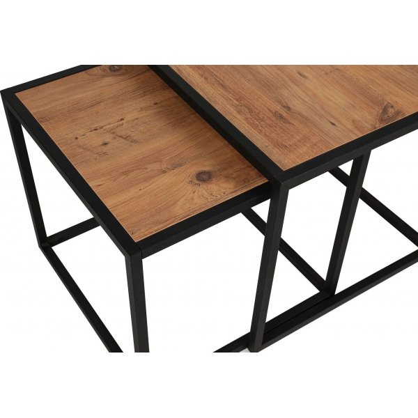 Atlantis salongbord - Valnøtt/svart Atlantis salongbord - Valnøtt/svart