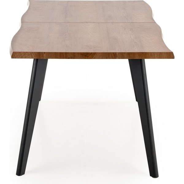 Horst spisebord 150-210 x 90 cm - Eik/sort Horst spisebord 150-210 x 90 cm - Eik/sort