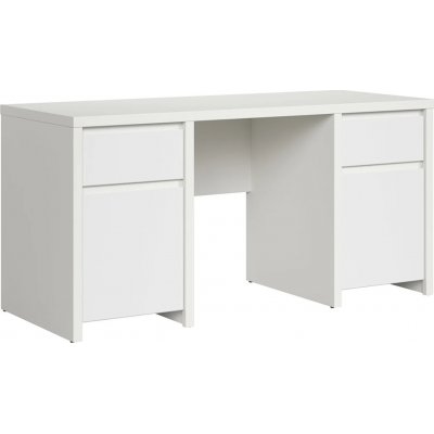 Caspian skrivebord 160 x 65 cm - Hvit