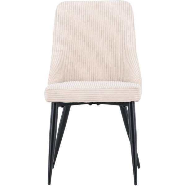 Leone spisestuestol - Beige kordfløyel Leone spisestuestol - Beige kordfløyel