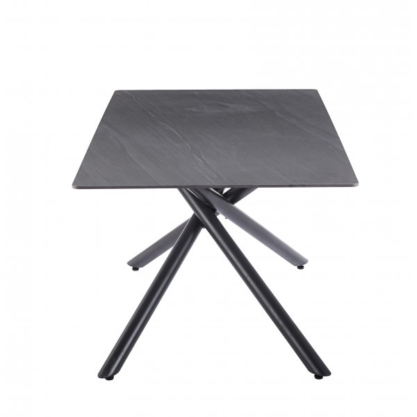 Jupiter spisebord i sintret stein - 180x90 cm - Grå betong Jupiter spisebord i sintret stein - 180x90 cm - Grå betong