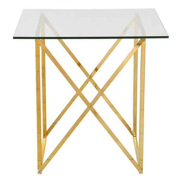 Cross lampebord - Messing