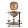 Michelangelo barglobus modell 10 - Brun vintage