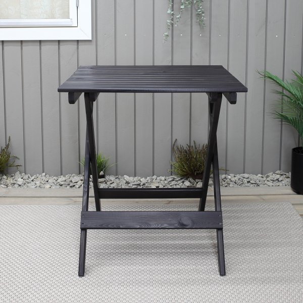 Wilma spisebord 65 x 65 cm - Sort Wilma spisebord 65 x 65 cm - Sort