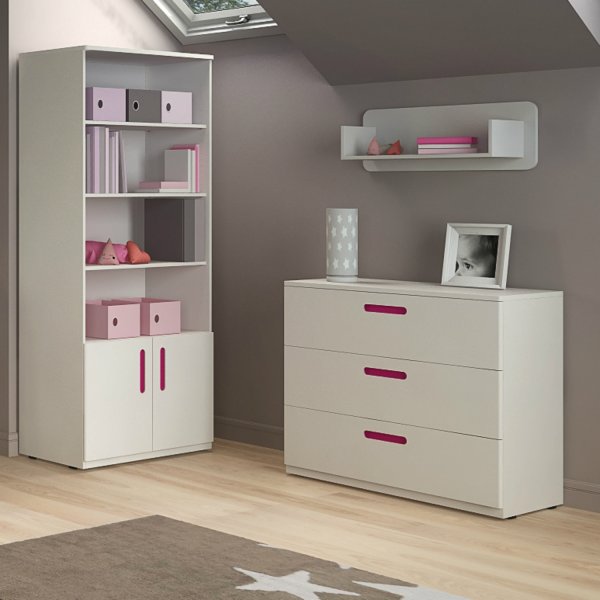 Tanja bokhylle - Hvit Tanja bokhylle - Hvit