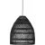 Maja taklampe for innendrs bruk - Sort rotting - 45 cm