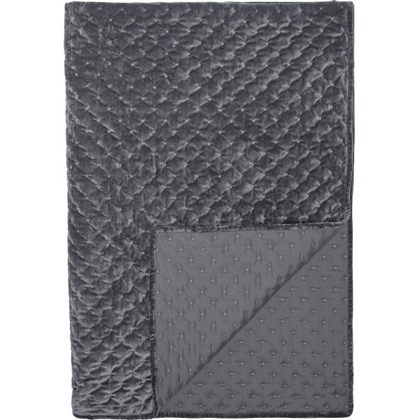 Cia sengeteppe dobbelt 260 x 260 cm - Gr flyel