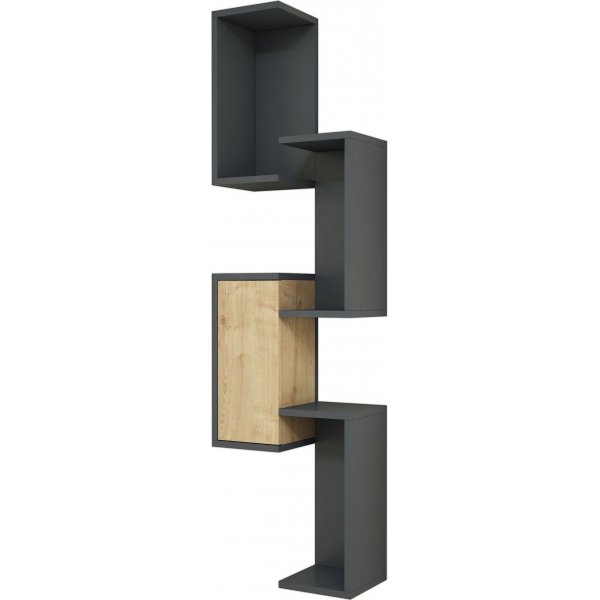 Esta vegghylle - Antrasitt/safir