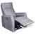 Nyt Elof elektrisk hvilestol i grtt stoff + Mbelpleiesett for tekstiler