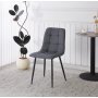Delta spisestuestol - Grå/svart Delta spisestuestol - Grå/svart