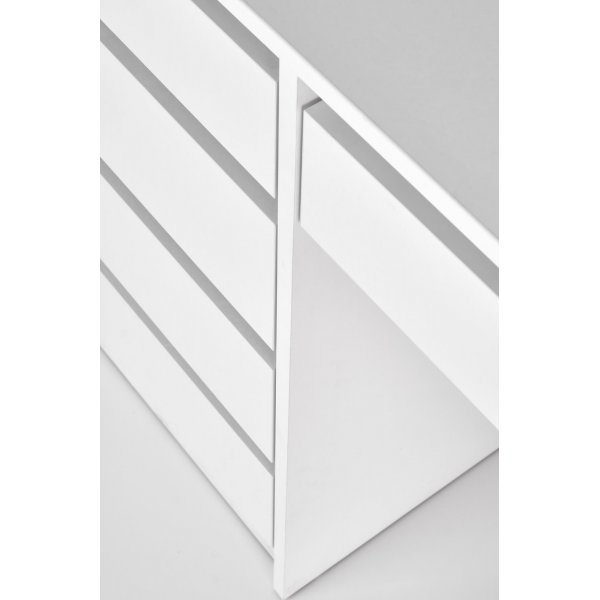 Fasadas sminkebord med speil og belysning