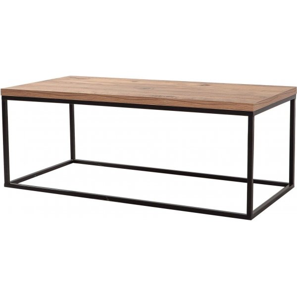 Quantum Media salongbord - Furu/svart