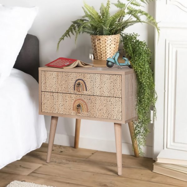 City Rainbow nattbord - Beige City Rainbow nattbord - Beige