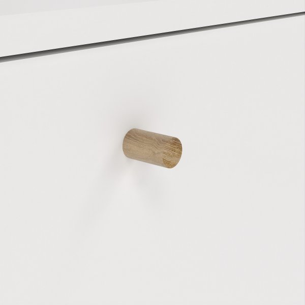 Skoskap Bodo | 3 foldedrer | Hvit