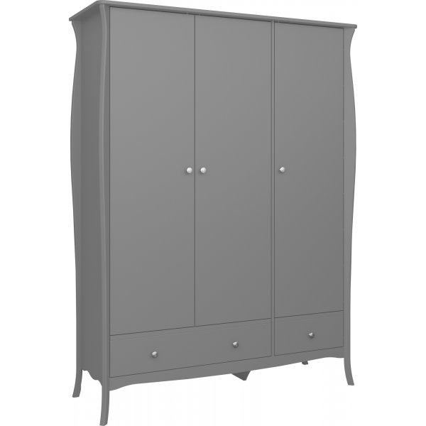 Barokk garderobe med 3 drer - Gr