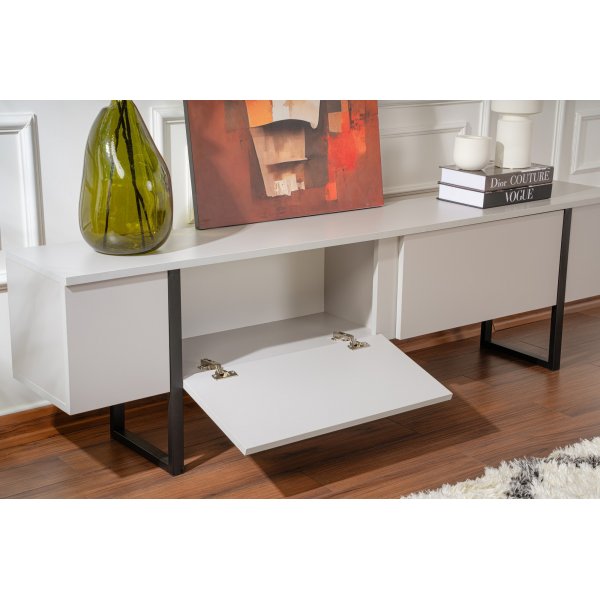 Serenity TV-stativ - Grå/svart Serenity TV-stativ - Grå/svart