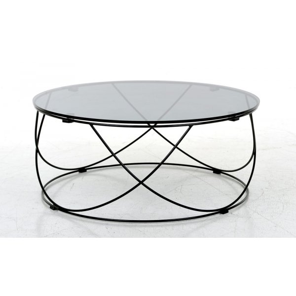 Bramsta salongbord 85 cm - Rkt glass