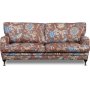 Howard Spirit 3-seters i blomsterstoff - Eden Parrot Terracotta