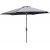 Leeds parasoll 300 cm - Sort/Gr