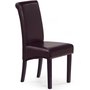 Natal stol - Mrk brun (PU) / Wenge