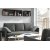 Triango sofabord 80 x 65 cm - Hvit/sonoma eik
