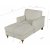 Howard Watford Deluxe divan lenestol - Beige boucl